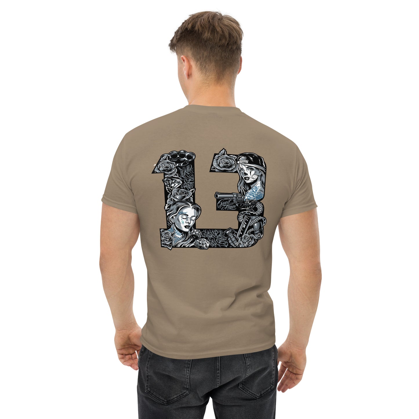 Klassisches Herren-T-Shirt