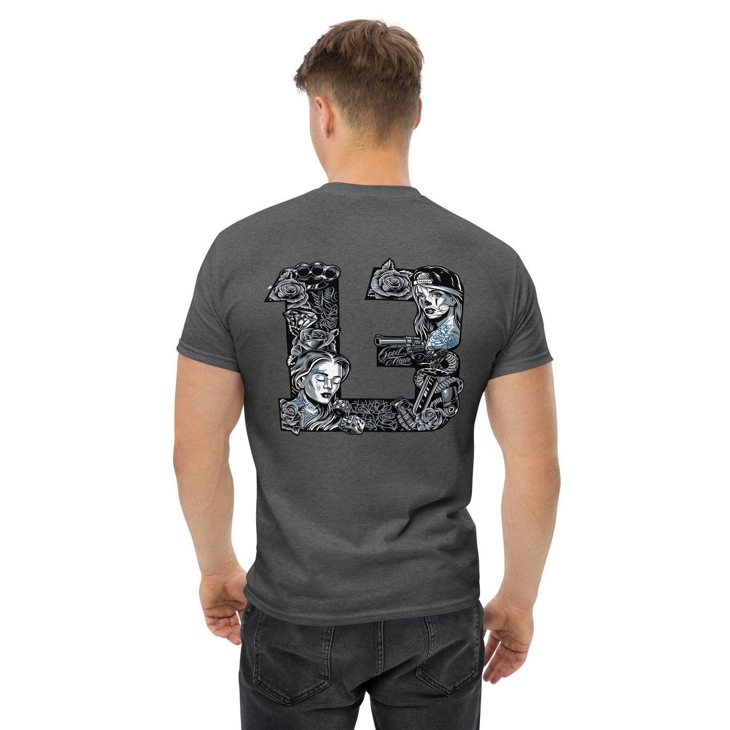 Klassisches Herren-T-Shirt