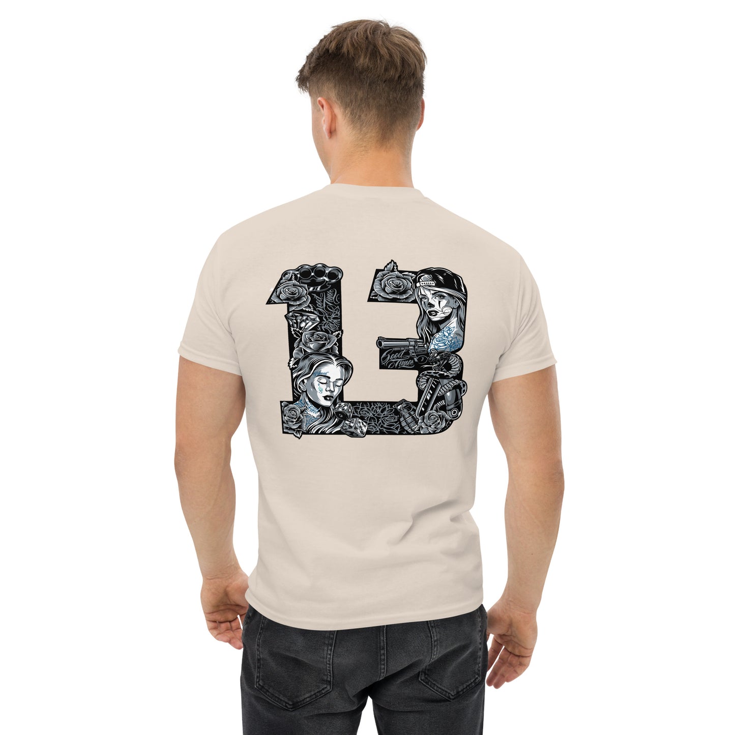 Klassisches Herren-T-Shirt