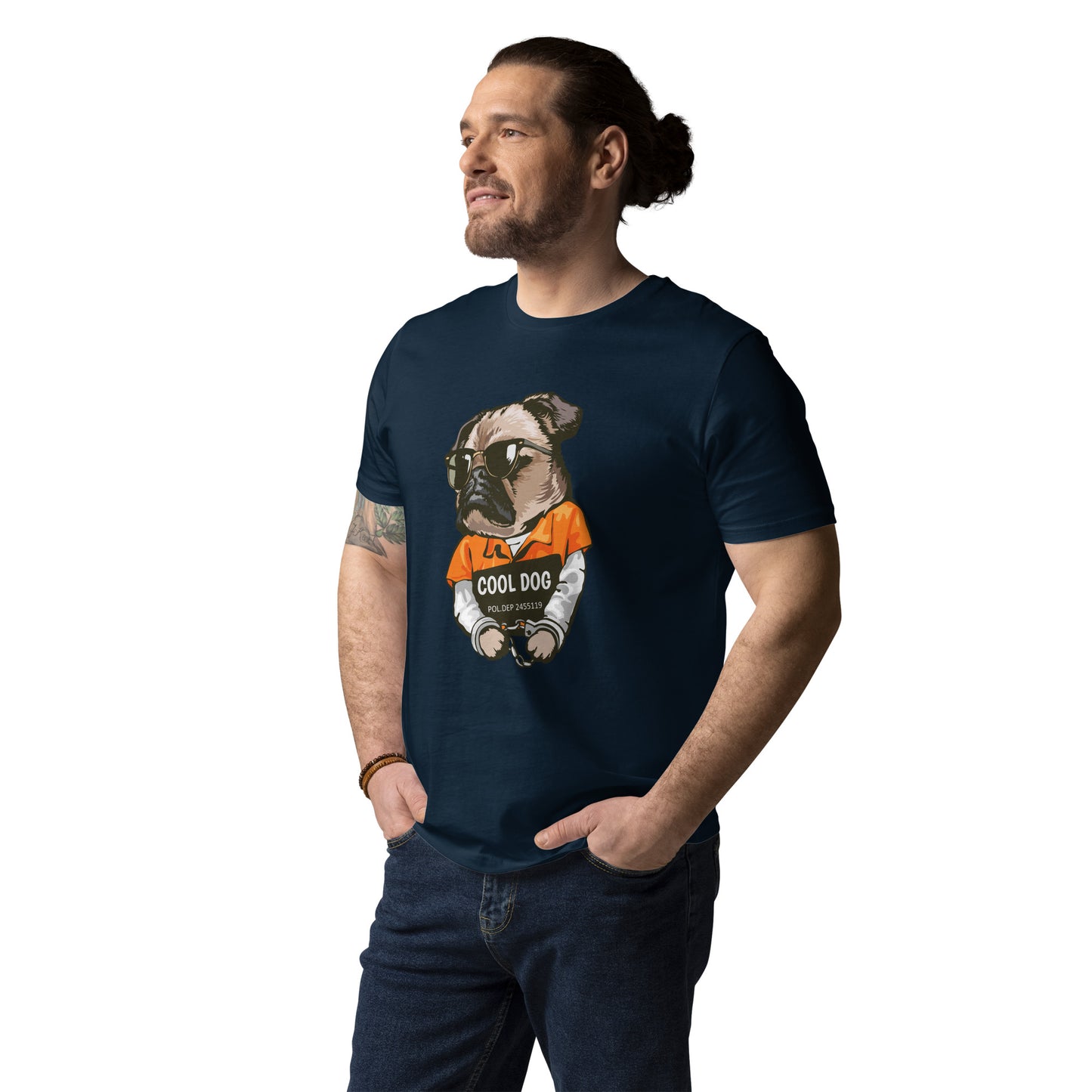 Cool Dog Unisex-Bio-Baumwoll-T-Shirt